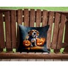 Tramull Halloween Throw Pillow, 14x14 Inch Machine Washable Indoor Outdoor Decorative Pet Theme Pillow - 4 of 4