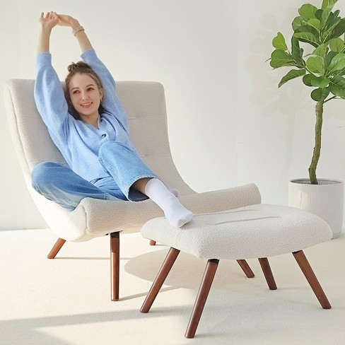 Mlf lounge chair online & ottoman