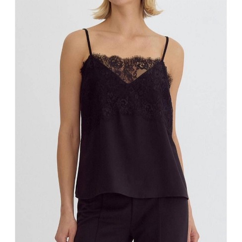 Women's Lace Cami - entro - image 1 of 4