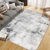 Machine Washable Area Rugs Indoor/Outdoor Throw Soft Carpet Easy Clean Botanical Floral Ultra-Thin Rug For Bedroom - 3 of 4