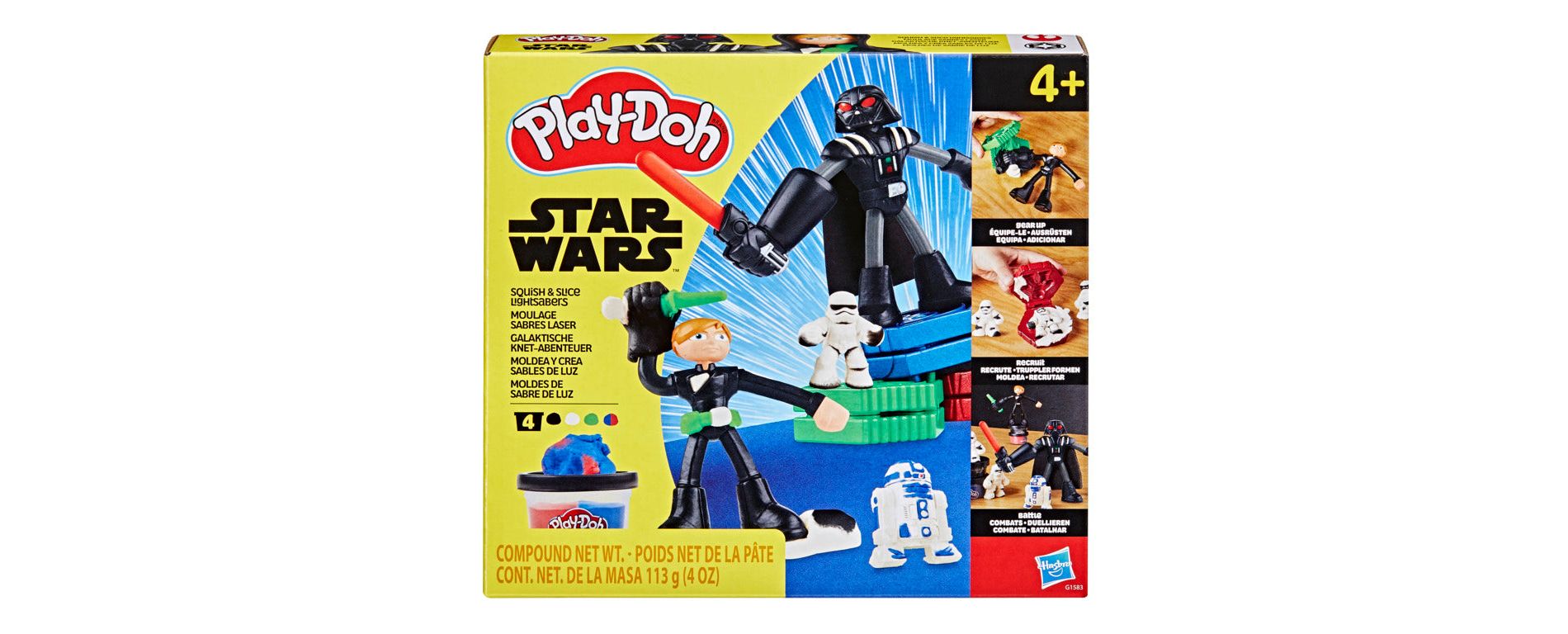 Play-Doh Star Wars Squish and Slice Lightsabers Set