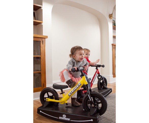 Strider 12 Sport Baby Bundle No Pedal Balance Bike - Yellow