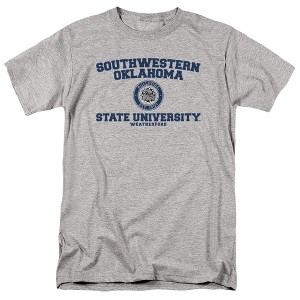Men's Southwestern Oklahoma State University Official Circle Logo T-Shirt - 1 of 4