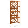 vidaXL Trellis Garden Trellis for Climbing Plants with Shelves Solid Wood Fir - 4 of 4