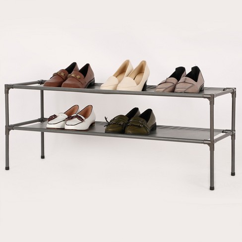 2-tier Fabric Shoe Rack - Room Essentials™ : Target