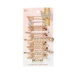 scunci Basic Colored Assorted Hair Clips - 20ct
