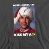 Christmas Vacation Merry Kiss Adult Pull-Over Hoodie Charcoal 2X Large - 2 of 4