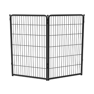 FXW Homeplus Indoor Dog Playpen - Stress-Free and Safe Play,Panels for Puppy and Small Dogs, Black│Patented - 1 of 4