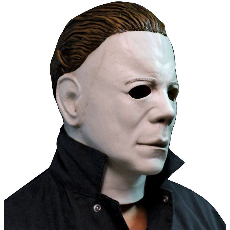 Mens Halloween II Michael Myers Costume Mask -  - White, 2 of 3