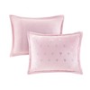 Audrey Metallic Printed Plush Comforter Set - image 4 of 4