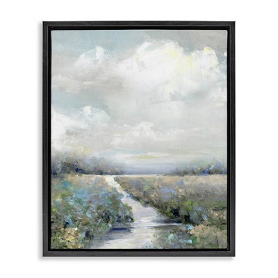 Stupell Industries Tranquil Flower Meadow Path, 25" x 31"