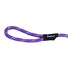 ZippyPaws Climbers Dog Leash, Durable Rope Leash for Large Dogs, 6 Feet Long, 2/3 Inch Thick, Purple - 2 of 4