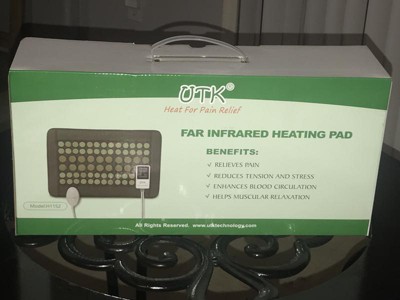 Pain Relieving Jade and Tourmaline Heated Mat - Medium Pro, 21x31 — Help  What Hurts Products