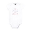 Hudson Baby Infant Girl Cotton Layette Set, Silver Little Princess - 4 of 4