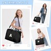 Generic Gifts for Teen Girl, Initial Travel Duffle Bag, Personalized Women Wee - 3 of 4