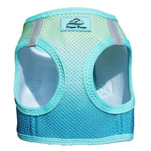 Doggie Design American River Choke Free Dog Harness Ombre Collection-Aruba Blue - 1 of 4