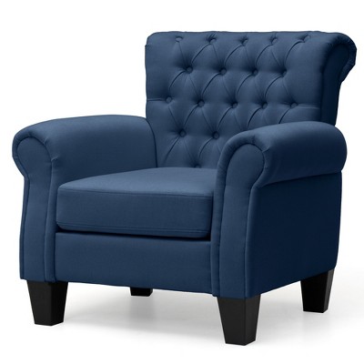 Pellebant Accent Club Chair Comfortable Single Sofa Chair Indoor Seating with Arms & Padded Seat