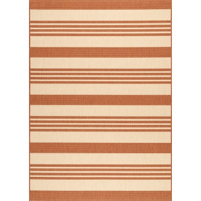 Nuloom Robin Multi Stripe Indoor/Outdoor Area Rug