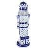 Blue Rose Polish Pottery 618 Vena Large Nutcracker - 2 of 2