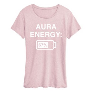 Women's - Instant Message - Aura Energy 67 Short Sleeve Graphic T-Shirt - 1 of 4