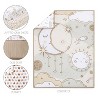 The Peanutshell Crib Bedding Set for Baby Girls -Starry Skies, 5 Pieces - 2 of 4