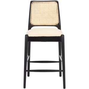 Reinhardt Rattan Counter Stool - BST8800 - Safavieh - 1 of 4