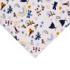 Everyday Kids Newborn Swaddle Blanket – Plush Faux Fur Swaddle Sack with Soft Fleece Lining – 0–3 Month- Pink Butterfly - 3 of 3
