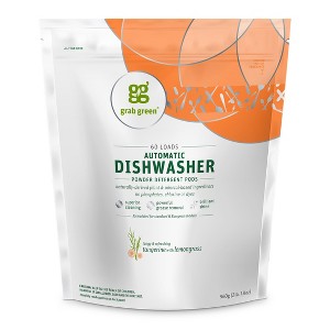 Grab Green Classic Automatic Dishwashing Detergent Pods, Tangerine with Lemongrass Scent - 1 of 4