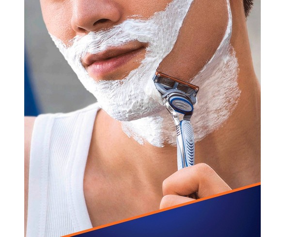 Gillette Fusion5 Men's Trial Pack Set - Includes Razor Handle & 2 Blade Refills + Shave Gel
