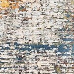 charcoal, blue, orange, mustard, ice blue, medium gray