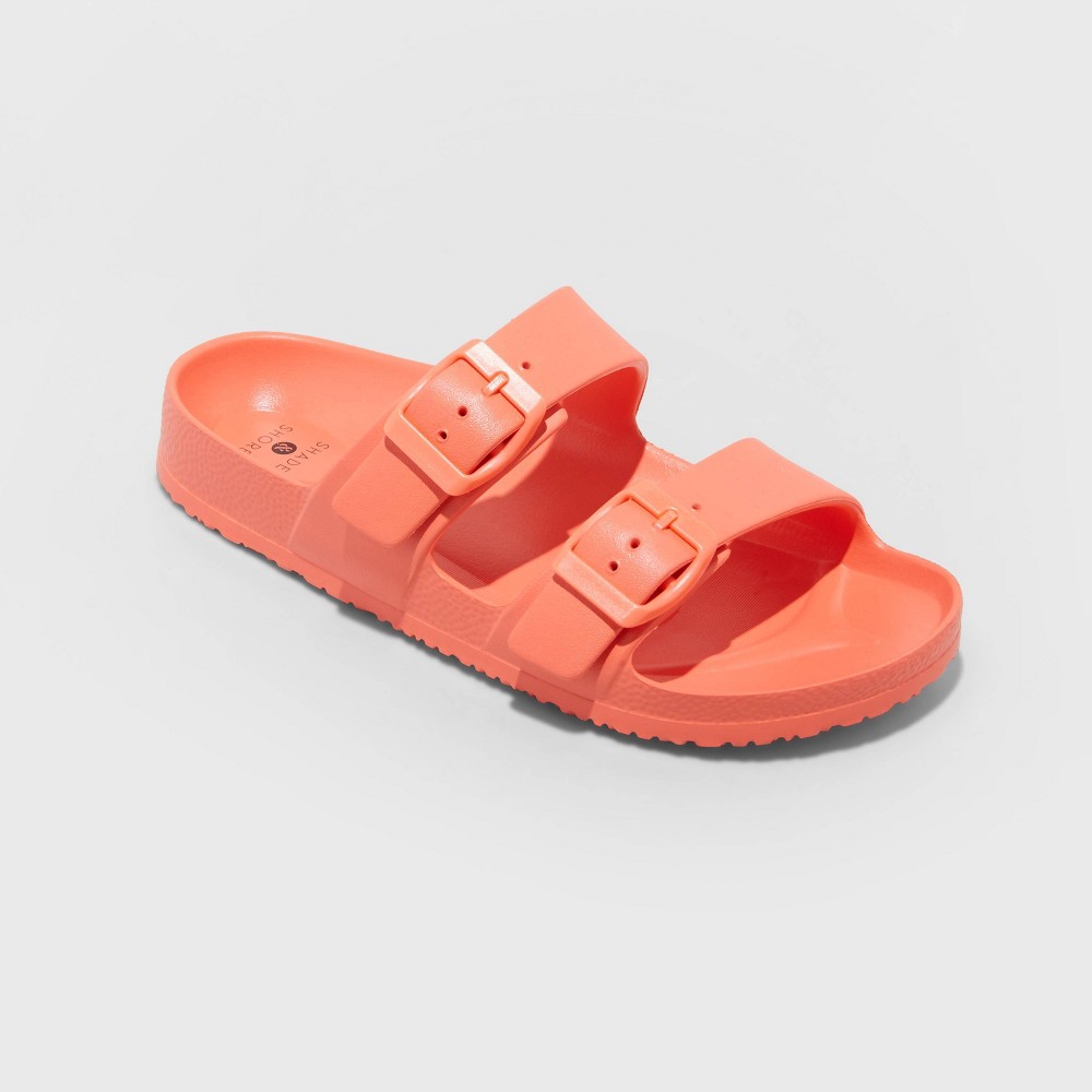 Women's Neida EVA Two Band Slide Sandals - Shade & Shore™ Light Red 7