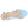 Allegra K Women's Strappy Slingback Kitten Heels Sandals - 4 of 4