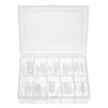Unique Bargains Scale Faux Crystal Extension Fake Nails 120 Pcs - 2 of 4