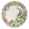 Collections Etc Charming Pastel Easter Bunny 4-Piece Placement Set - 3 of 3