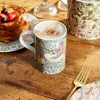 Spode Morris & Co Strawberry Thief Mug, 12 Oz. Porcelain Coffee & Tea Cup Featuring Bird & Strawberry Design, English Heritage Ceramic Drinkware - 4 of 4