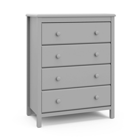 Storkcraft Alpine 4 Drawer Kids Dresser Pebble Gray Target