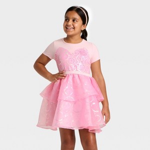 Girls' Wicked Galinda Upland Tulle Character Dress - Pink - 1 of 4