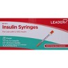 Leader Insulin Syringes 10 - 10 ea Packs - 3 of 4
