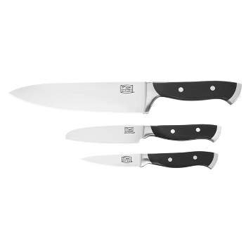 Berlinger Haus 6 Piece Kitchen Knife Set, Elegant Cooking Knives With  Kitchen Shears And Sharpener, Rose Gold : Target
