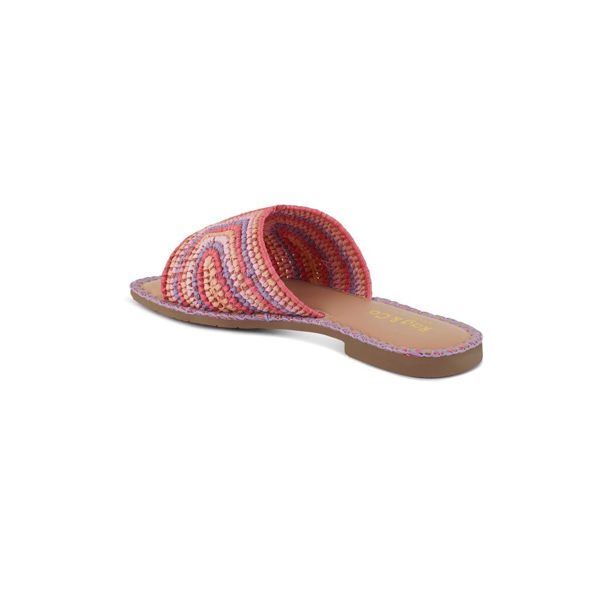 Обувь Rag & Co Womens Kivah Handwoven Raffia Slip-On Flats 8 — фото 3