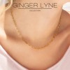 Heart Link Chain Necklace for Women 20 Inch 18K Gold PVD Stainless Steel Ginger Lyne - 4 of 4