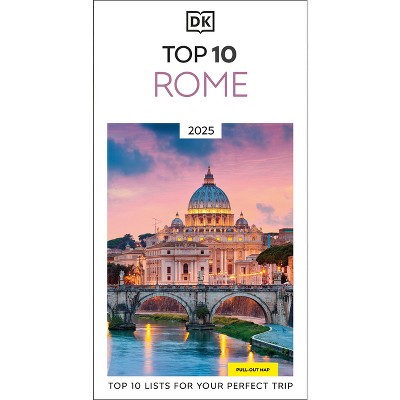 DK Top 10 Rome - (Pocket Travel Guide) by  Dk Travel (Paperback)
