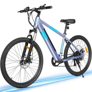 Mastgoal 26" Electric Bike for Adults, Peak 500W Motor, 36V Hidden Removable Battery with Shimano 7 Speed City Commuter Bike for Man Woman - UL2849 - 1 of 4