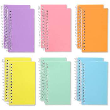 Paper Junkie 48 Pack Colorful Blank Books, Bulk, Mini Notebooks for Kids,  Small Notepads Journals for Drawing, Writing, 6 Colors, 4x4 In