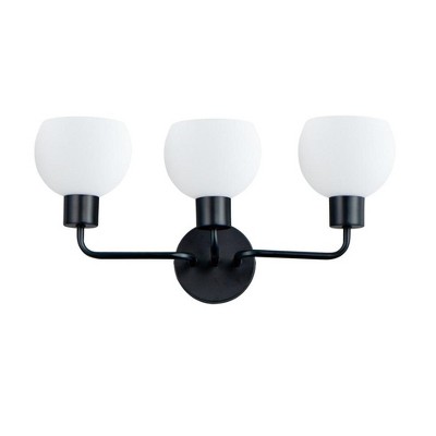 Maxim Lighting Coraline 3 - Light Vanity in  Black