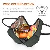 Women's Fashionable Insulated Lunch Bag with Leather Handle, Kids  Leakproof Lunch Cooler Tote, Reusable Lunch Box - Tirrinia - 2 of 4