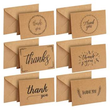 Blank Vintage Greeting Cards and Envelopes, 6 Old Aged Design (4x6 In, 60  Pack), PACK - Smith's Food and Drug