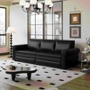 NicBex Couches for Living Room Versatile Foldable Sofa Bed Velvet Pull-out Loveseat Sofa Adjustable Back with USB Port and Swivel Phone Stand - 3 of 4