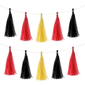 Unique Bargains Garland DIY Decoration Tassel Garland Banner 30 Pcs - 1 of 4