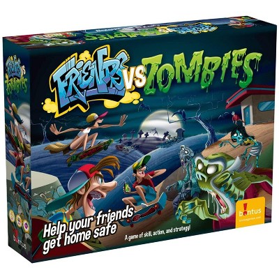 Bontus Friends Vs Zombies Family Board Game | For 2-4 Players